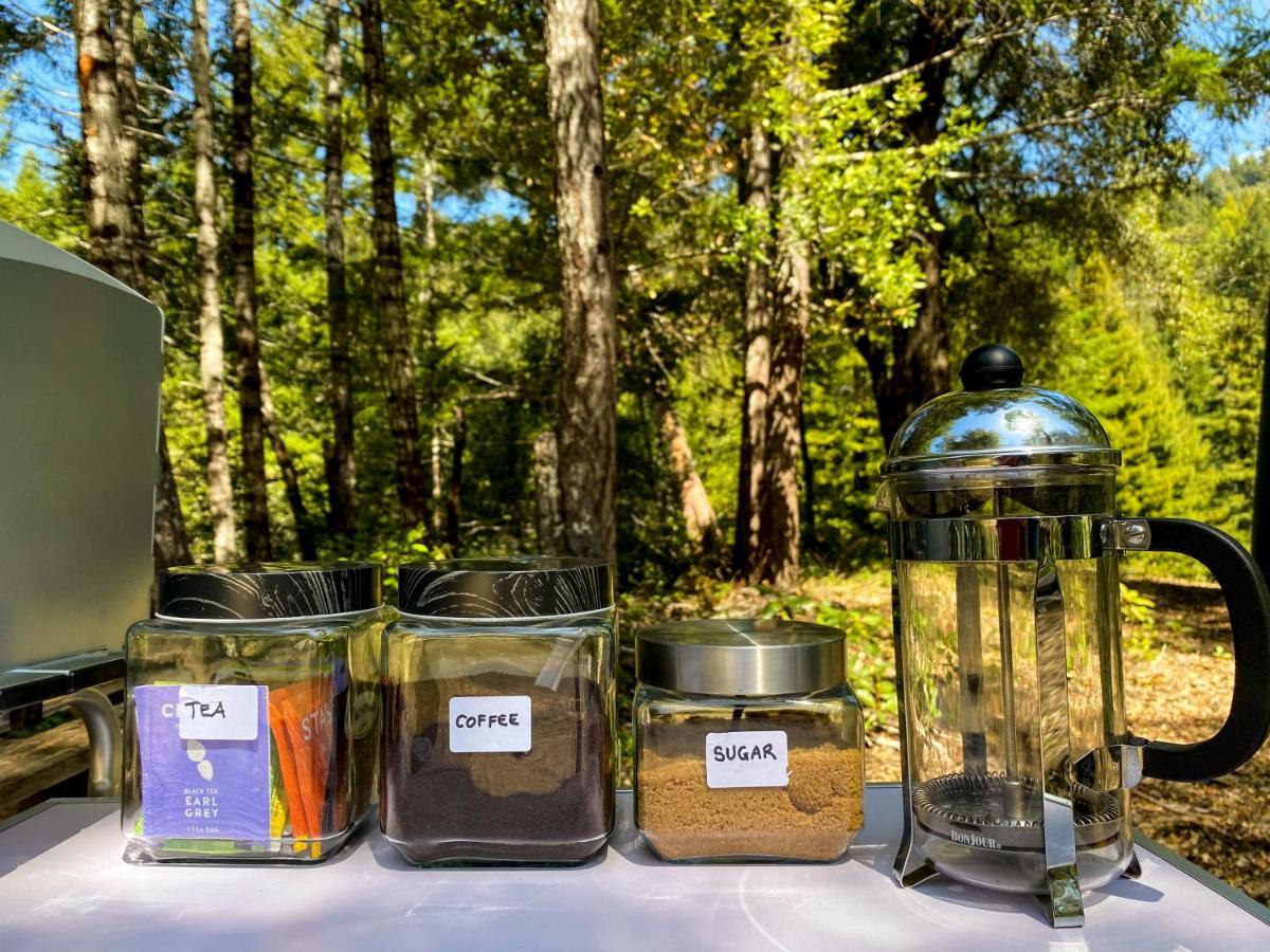 ホテル Glamping In The Redwoods With A Hot Tub! ガーバービル エクステリア 写真